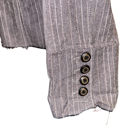 Ruff Hewn Distressed Grey Blazer - Size XL - Picture 4 of 4
